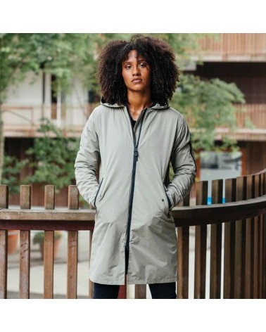 Long Bomber Jacket AGU Veste pluie vélo femme Manteau de Pluie Agu Women Urban Outdoor Long Bomber