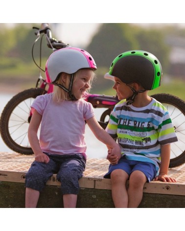 Casque vélo enfant Melon Urban Active double stripe