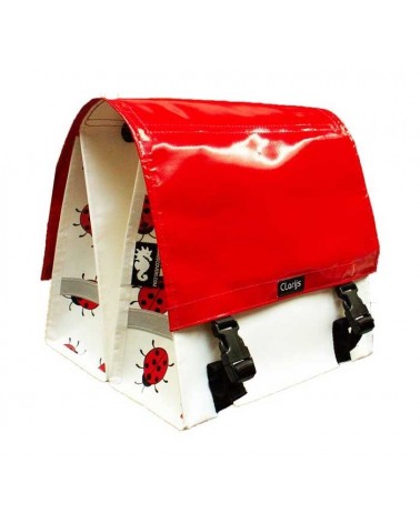 Sacoche vélo double Lady Beetle - S - Clarijs